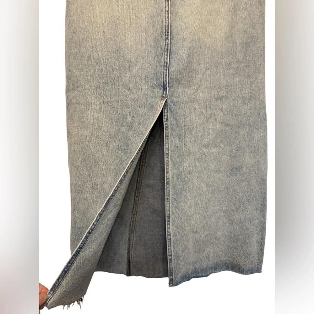 Blank NYC Denim Maxi Skirt Size 25